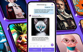 В Viber появился чат-бот, который генерирует тексты и изображения на основе искусственного интеллекта