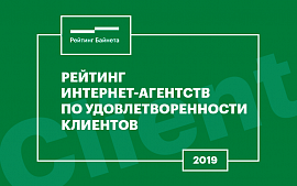 «Рейтинг Байнета» в очередной раз составит Рейтинг интернет-агентств по удовлетворенности клиентов