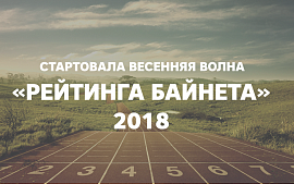Стартовала весенняя волна «Рейтинга Байнета»